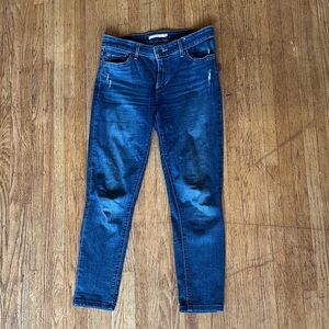 Classic Dark Wash Skinny Jeans